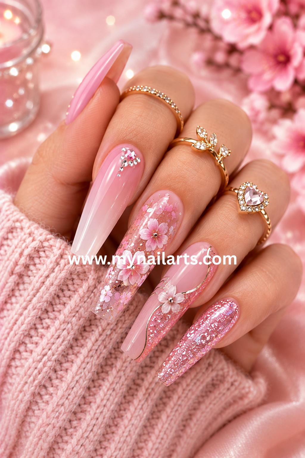 Acrylic nail designs for every skin